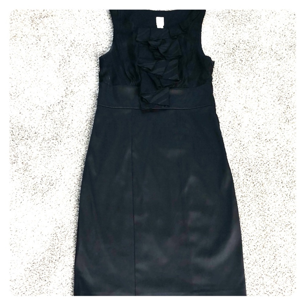 Ruffle midi dress